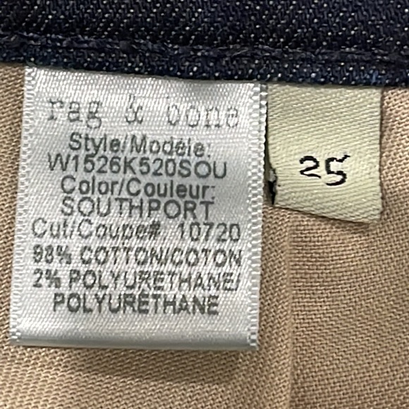 Rag & Bone The Capri in Southport Color. Size 25 New without tags. - Picture 10 of 16
